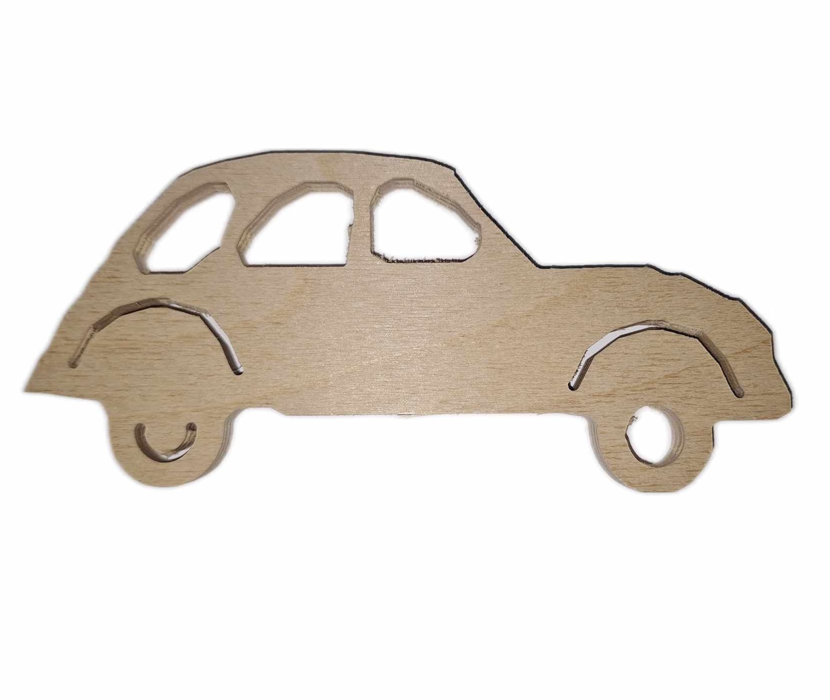 Autíčko - Dřevěné výřezy