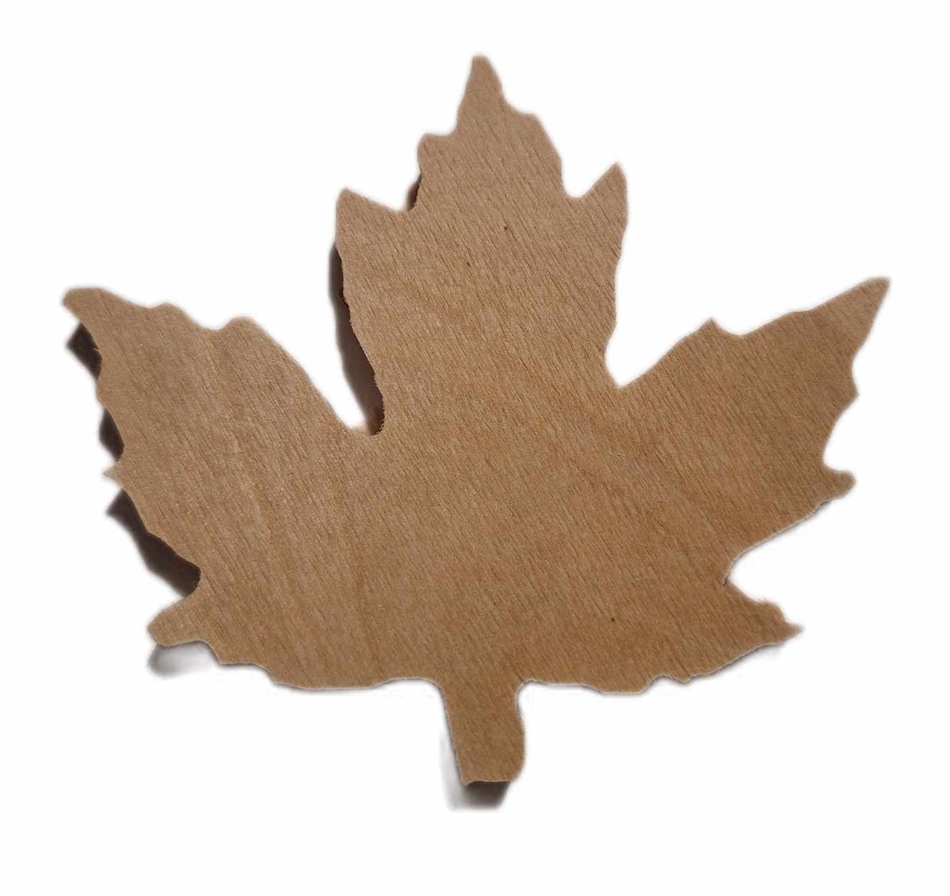 Javorový list - Dřevěné výřezy