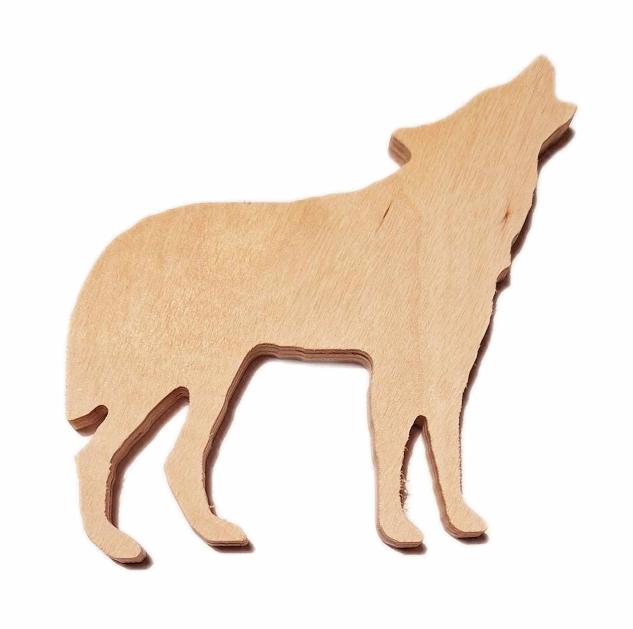 Vlk - Dřevěné výřezy