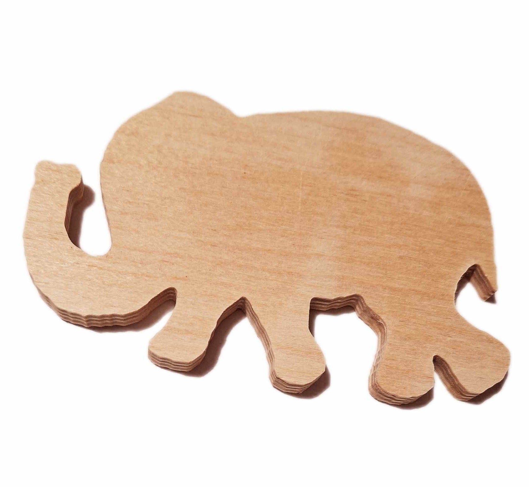 Slon - Dřevěné výřezy