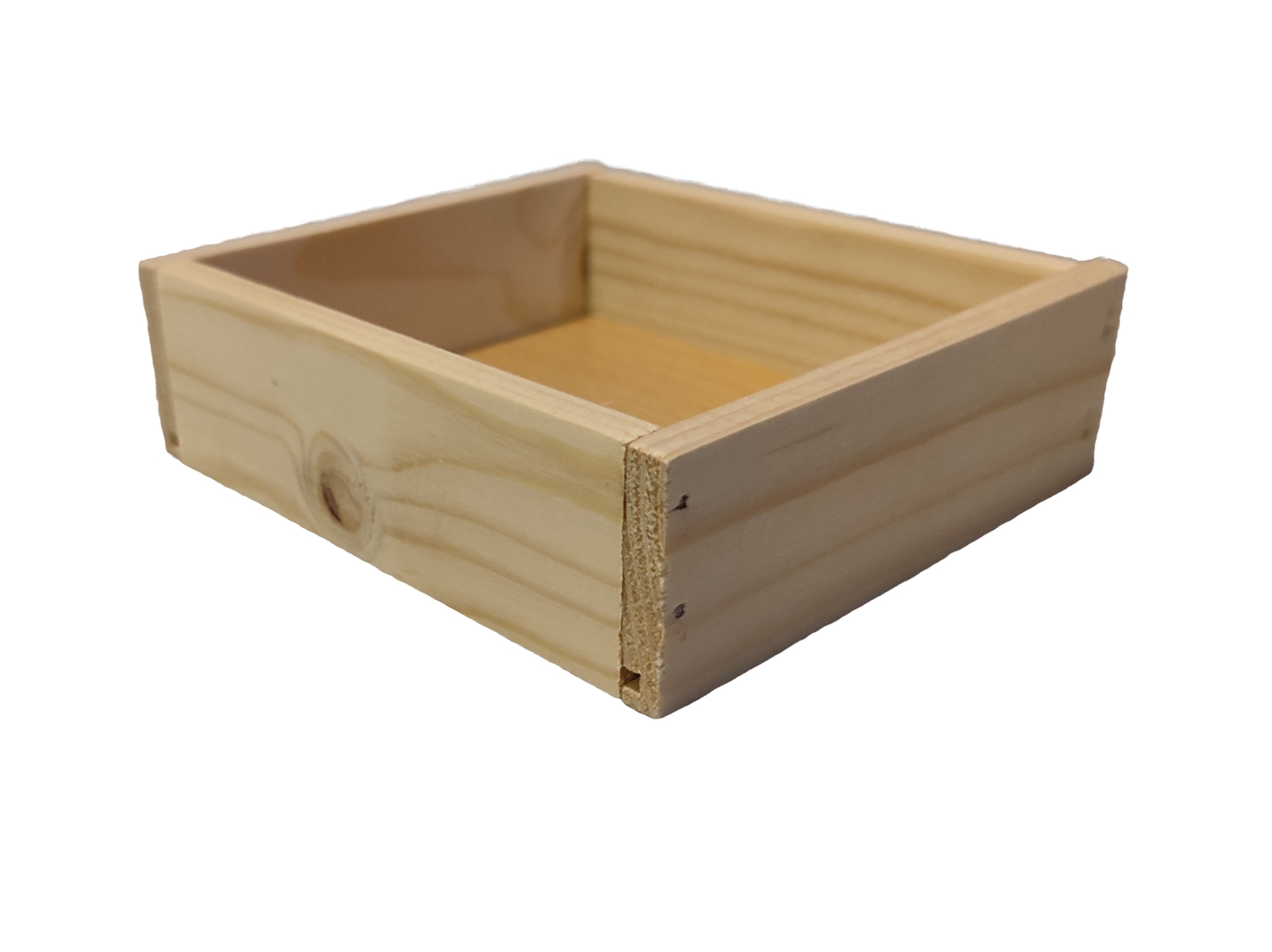Dřevěná krabička 13,5x12x4 cm