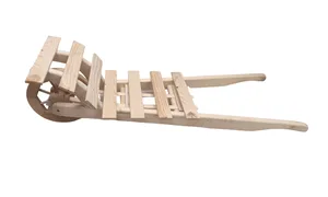 Trakař velikonoční dřevěný, 100 cm