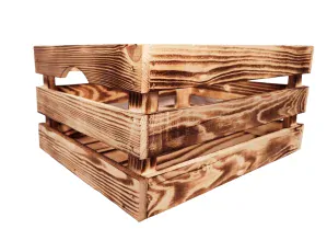 Dřevěná bedýnka 40x30x19 cm