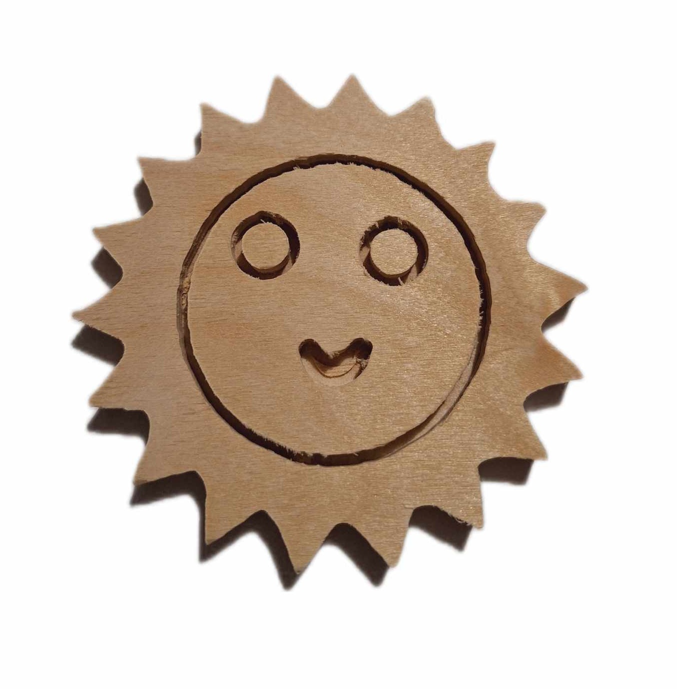 Sluníčko s úsměvem - Dřevěné výřezy