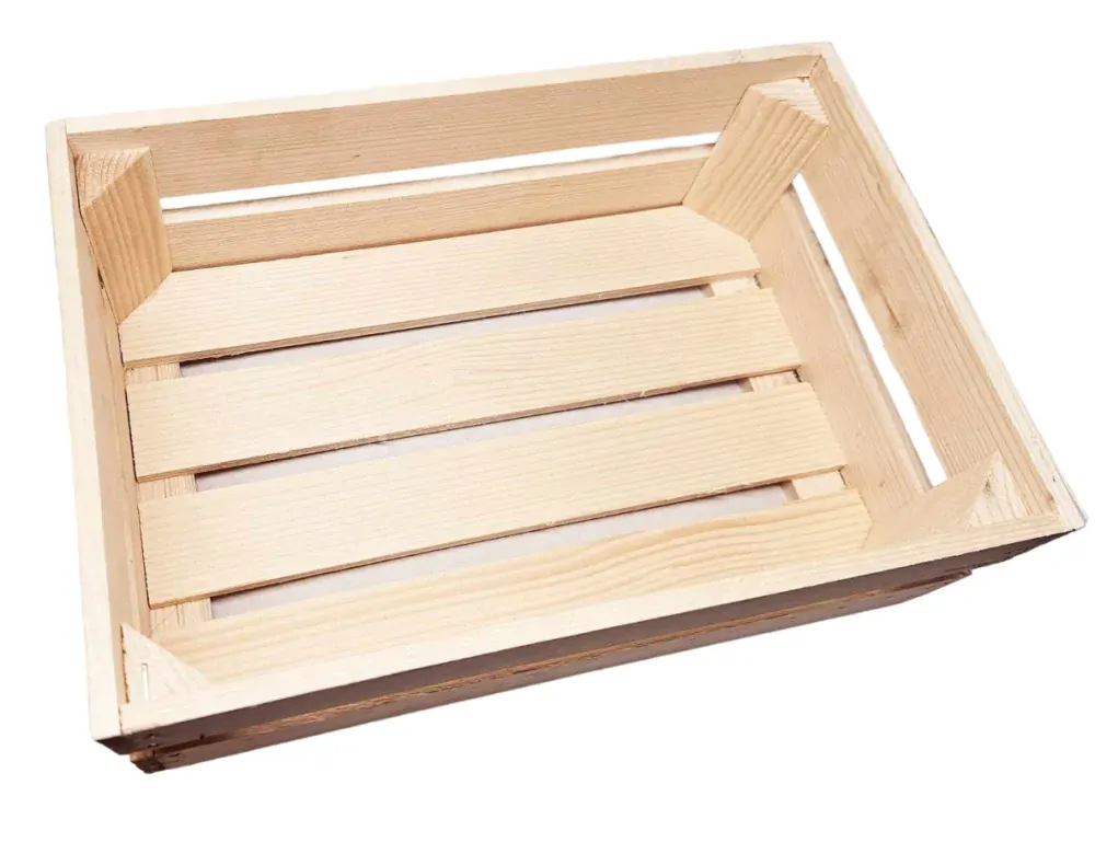 Dřevěná bedýnka 29,5x20x10,5 cm