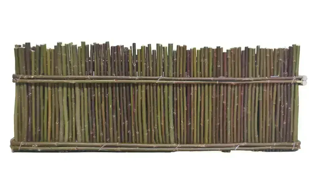 Truhlík proutěný hranatý tmavý 60cm